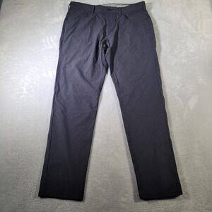 Tommy Bahama Pants Mens 34x31.5 Gray Stretch Boracay Textured 5-Pocket Trousers